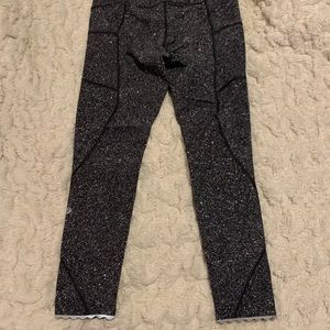 Lululemon Black and White Leggings